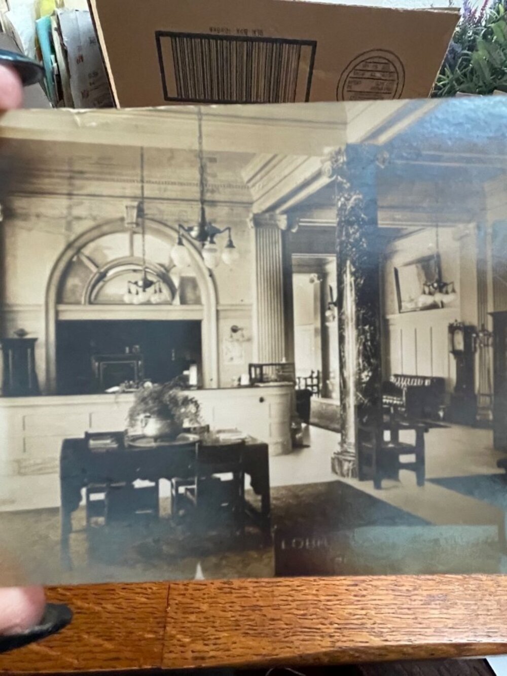 Vintage 1915 Hotel Shattuck Berkeley Lobby Postcard Worlds Fair Postmarked Unuse